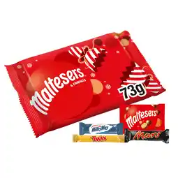 Iceland Maltesers & Friends Small Christmas Chocolate Selection Pack 73g offer