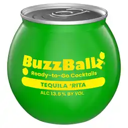 Iceland BuzzBallz Tequila 'Rita Cocktails 200ml offer