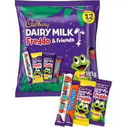 Iceland Cadbury Dairy Milk Freddo & Friends Treatsize Chocolate Bag 191g offer