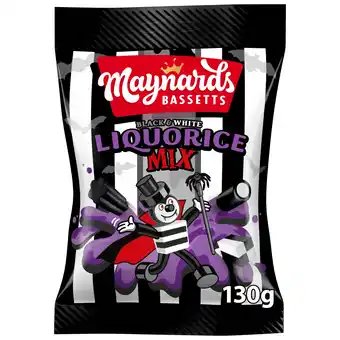 Iceland Maynards Bassetts Liquorice Allsorts Candy 130g offer