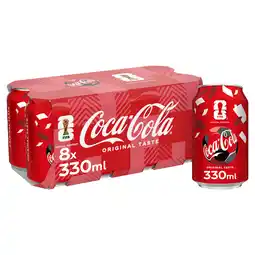 Iceland Coca-Cola Original Taste 8 x 330ml offer