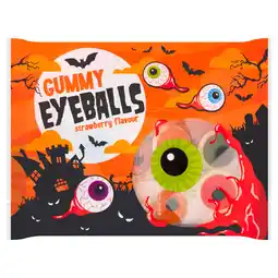 Iceland Gummy Eyeballs Strawberry Flavour 100g offer
