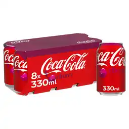 Iceland Coca-Cola Cherry 8 x 330ml offer