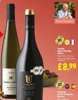 Lidl Camille Meyer Riesling, Alsace offer