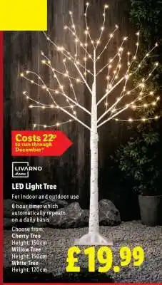 Lidl LED Light Tree offer