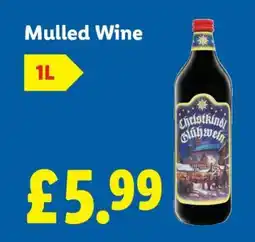 Lidl Mulled Wine offer