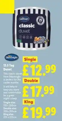 Silentnight Classic Duvet
