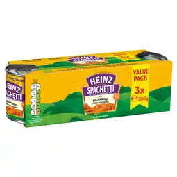 Iceland Heinz Spaghetti Richmond Pork Sausages 3 x 200g offer