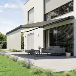 Costco Olympus Awnings Athena Outdoor Patio Awning up to 4m Projection, Fully Installed offer