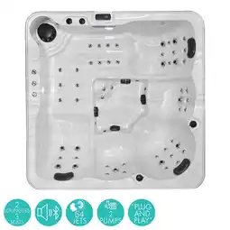 Costco Blue Whale Spa Noble Bay 54-Jet 5 Person Hot Tub - Delivered and Installed offer