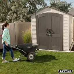 Costco Lifetime 7ft x 7ft (2.1 x 2.1m) Outdoor Storage Shed - Model 60042 offer