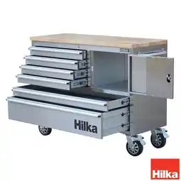 Costco Hilka 48 (122cm) 6 Drawer Stainless Steel Tool Cabinet offer