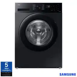 Costco Samsung Series 5 WW11DG5B25ABEU 11kg, 1400rpm, Washing Machine A Rated in Black offer