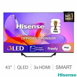 Costco Hisense 43A7QTUK 43 Inch QLED HD Smart TV offer