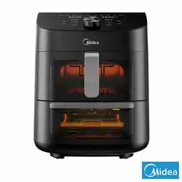 Costco Midea Dual Basket Air Fryer 11L , MAF112B0BPKW offer