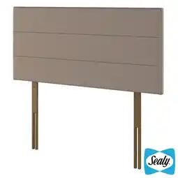 Costco Sealy Kingston Latte Fabric Headboard in 4 Sizes offer