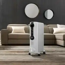 Costco De'Longhi Radia S Oil Filled 1.5kW Radiator in White, TRRS0715 offer