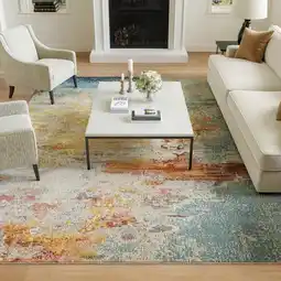 Costco Celestial Sealife Rug in 4 Sizes offer