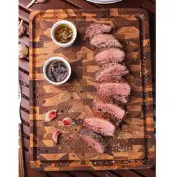 Costco Tramontina End Grain Teak Wood Chopping Board offer