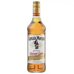 Costco Captain Morgan Spiced Gold Caribbean Rum, 1L offer