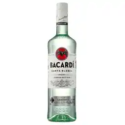 Costco Bacardi White Rum, 1L offer