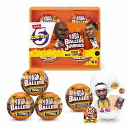 Costco 5 Surprise NBA Ballers Series 2 4 PACK by ZURU (3+ Years) offer