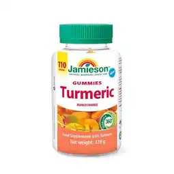 Costco Jamieson Turmeric Gummies, 110 Count offer
