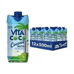 Costco Vita Coco Coconut Water, 12 x 500ml offer