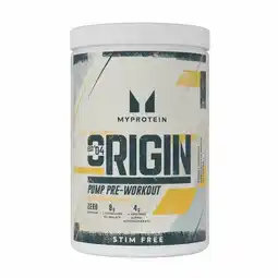 Costco MYPROTEIN Origin Pre-Workout Pump Stim Free Sour Lemonade, 600g offer