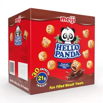 Costco Hello Panda Chocolate Filled Biscuits, 30 x 21g offer