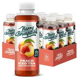 Costco Harry Brompton's Peach Iced Tea, 12 x 500ml offer