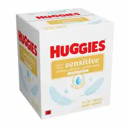 Costco Huggies Plastic Free Extra Care Baby Wipes, 8 x 48 Wipes offer