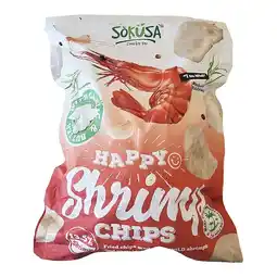 Costco Sokusa Garlic Butter Happy Shrimp Chips, 454g offer