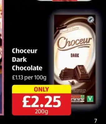 Choceur Dark Chocolate