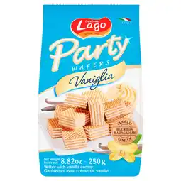 Iceland Gastone Lago Party Wafers Vaniglia 250g offer