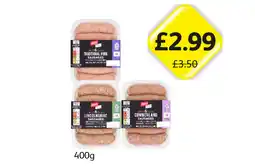 Londis Jack's Sausages Traditional, Lincolnshire, Cumberland offer