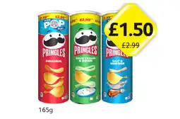 Londis Pringles Original, Sour Cream & Onion, Salt & Vinegar offer