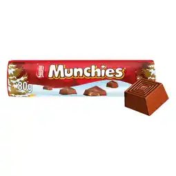 Iceland Munchies Milk Chocolate & Caramel Giant Tube 80g offer