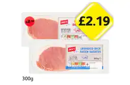 Londis Jack's Back Bacon Rashers Smoked, Unsmoked offer