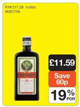 Makro Jägermeister offer