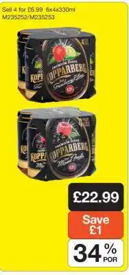 Makro Kopparberg Cider offer