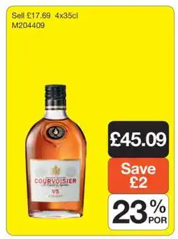 Makro Courvoisier VS Cognac offer