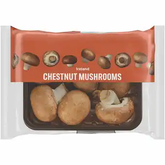Iceland Iceland Chestnut Mushrooms 250g offer