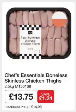 Makro Chef’s Essentials Boneless Skinless Chicken Thighs offer