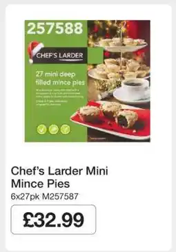 Makro Chef’s Larder Mini Mince Pies offer