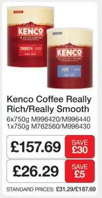 Kenco Coffee Really Rich/Really Smooth