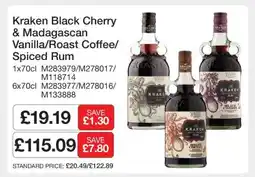 Makro Kraken Black Cherry & Madagascan Vanilla/Roast Coffee/Spiced Rum offer