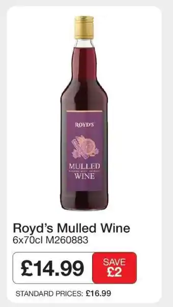 Royd's Mulled Wine