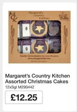 Makro Margaret’s Country Kitchen Assorted Christmas Cakes offer