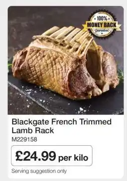 Makro Blackgate French Trimmed Lamb Rack offer